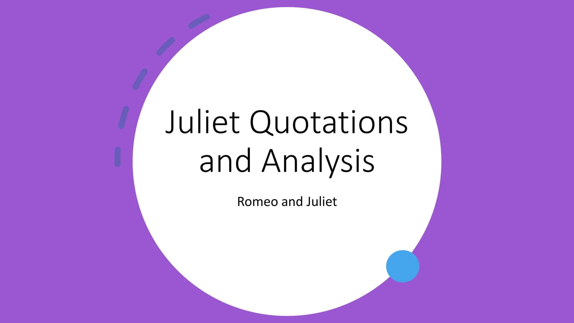 Juliet Quotations
and Analysis
Romeo and Juliet Juliet
"too quickly won"
"no more deep will I endart mine eye than your consent give strengt