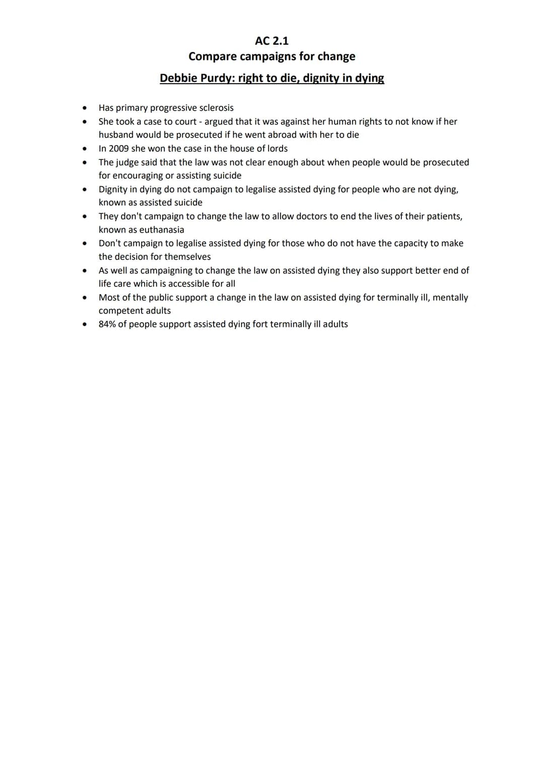 
<h2 id="sarahslawcampaign">Sarah's Law Campaign</h2>
<p>The Sarah's Law campaign aimed to change the law regarding convicted sex offenders 