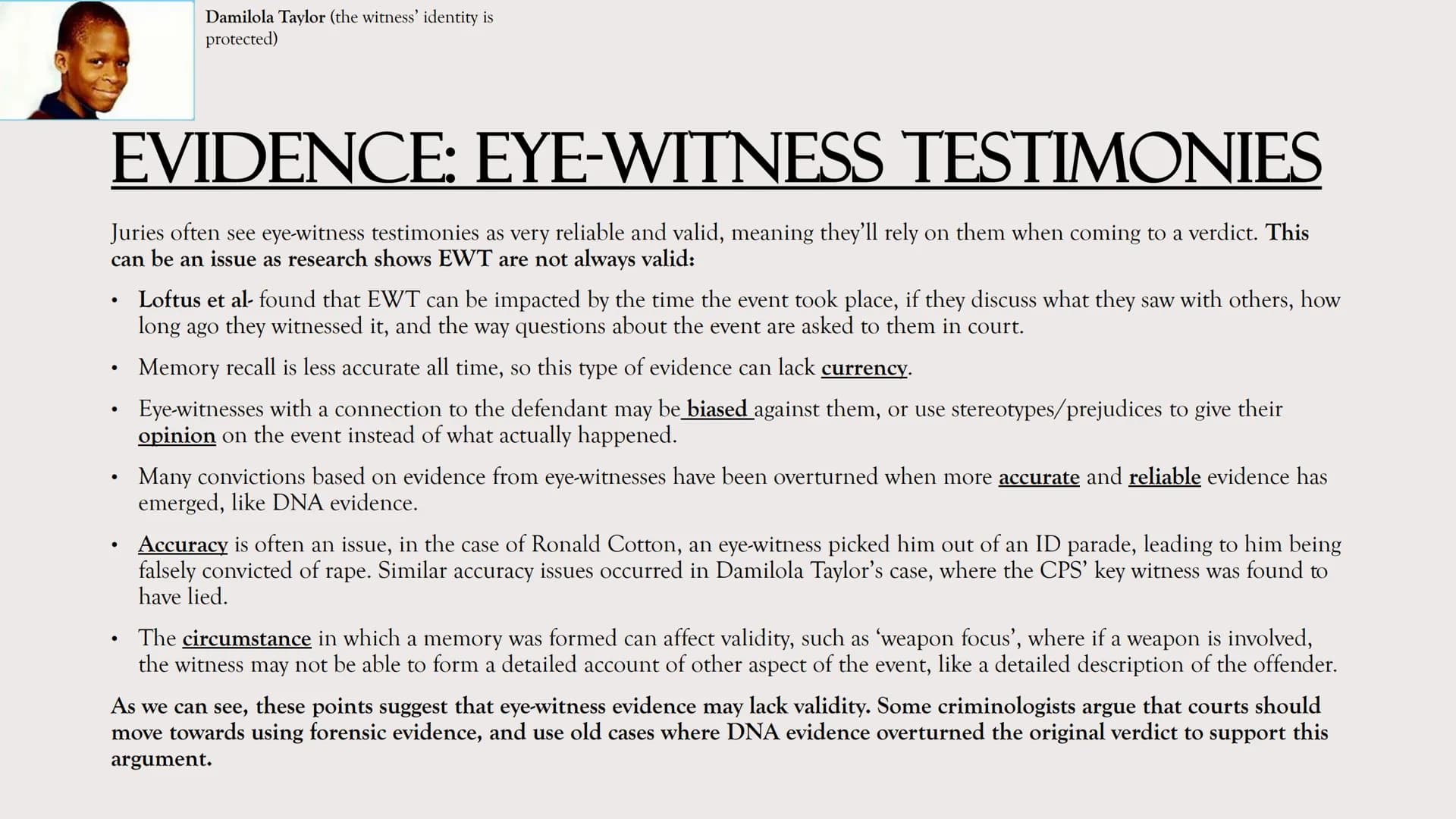 CRIMINOLOGY
UNIT 3: CRIME SCENE
COURTROOM
TO
AC 3.1: Examine information for
validity WHAT SOURCES
OF
INFORMATION
DO I NEED TO
LOOK AT?
For 