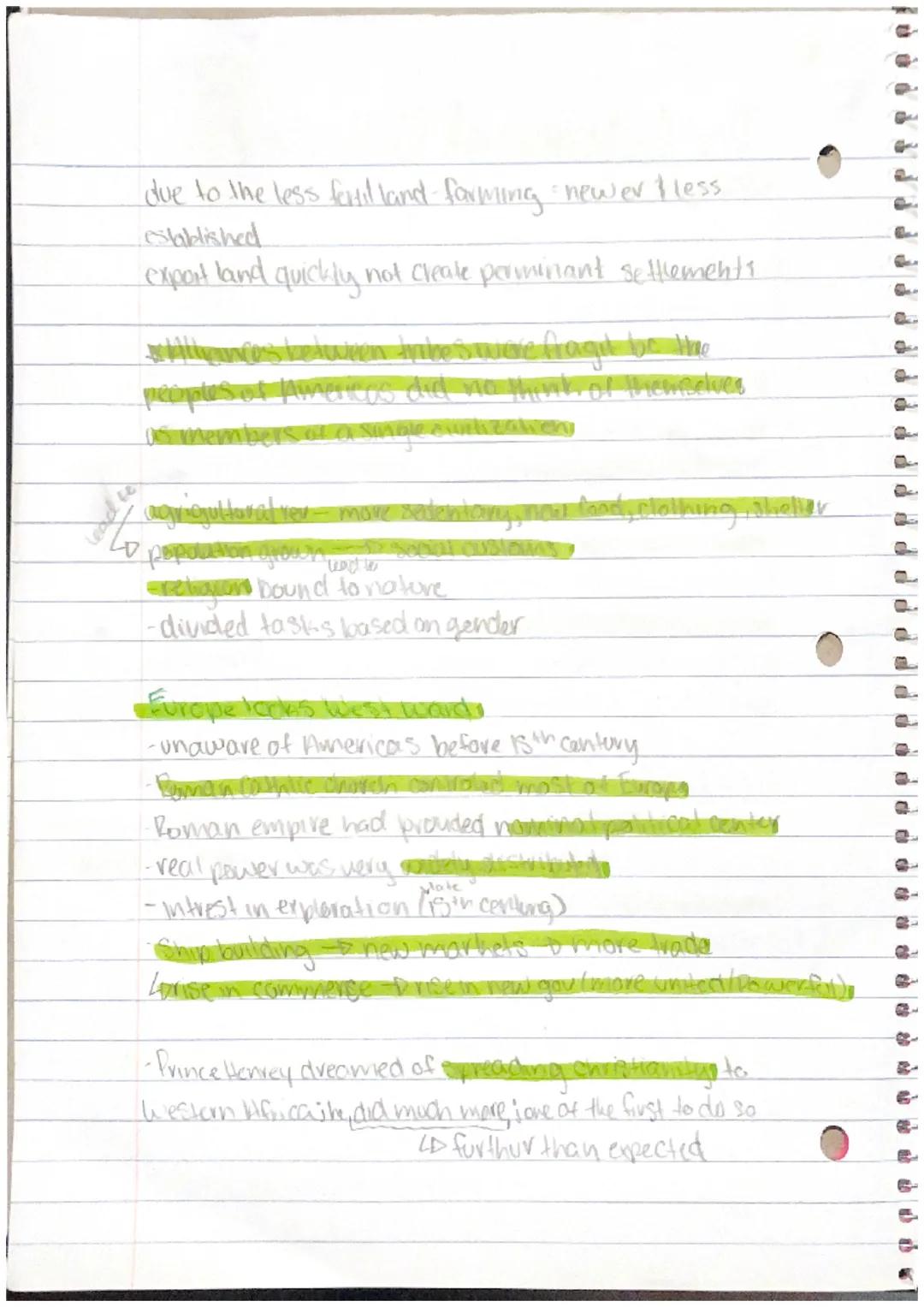 # The Collision of Cultures.
Chapter 1

Amenica before Columbus.

- Og migration to america probably resulled in new slone tools
& Wepupons 