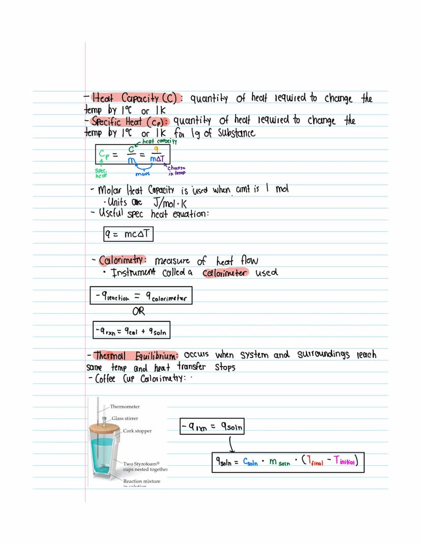 Chem H
Unit 10
2/7/2023
THERMOCHEMISTRY
-Heat: a form of energy that flows frm warm.
Low High KE
- Temperature: measure of avg KE of particl