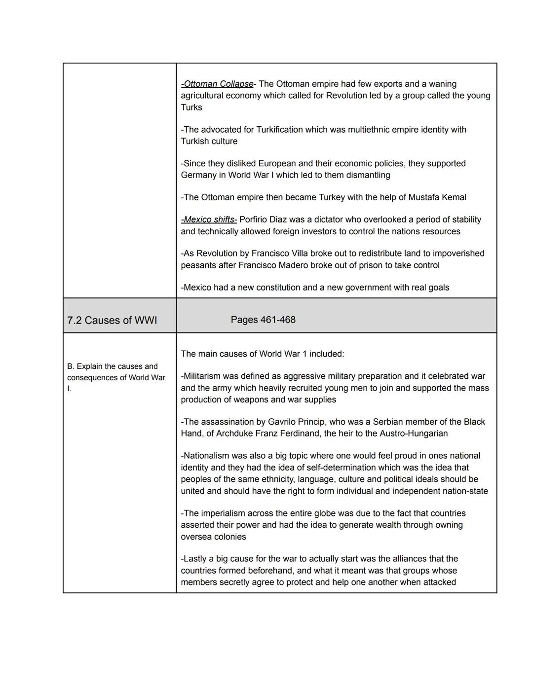 7.1 Shifting Power
A. Explain how internal
and external factors
contributed to change in
various states after 1900.
AP Modern World History
