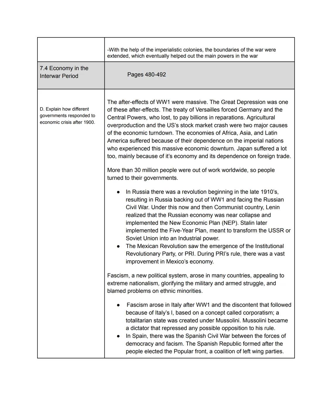 7.1 Shifting Power
A. Explain how internal
and external factors
contributed to change in
various states after 1900.
AP Modern World History
