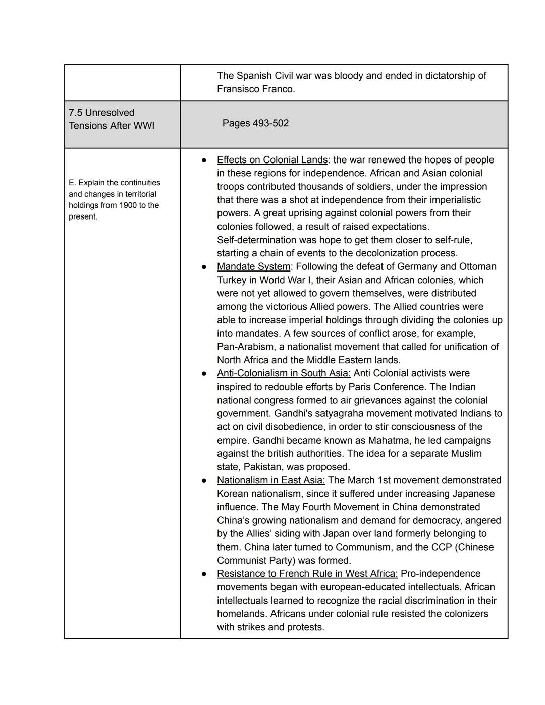 7.1 Shifting Power
A. Explain how internal
and external factors
contributed to change in
various states after 1900.
AP Modern World History
