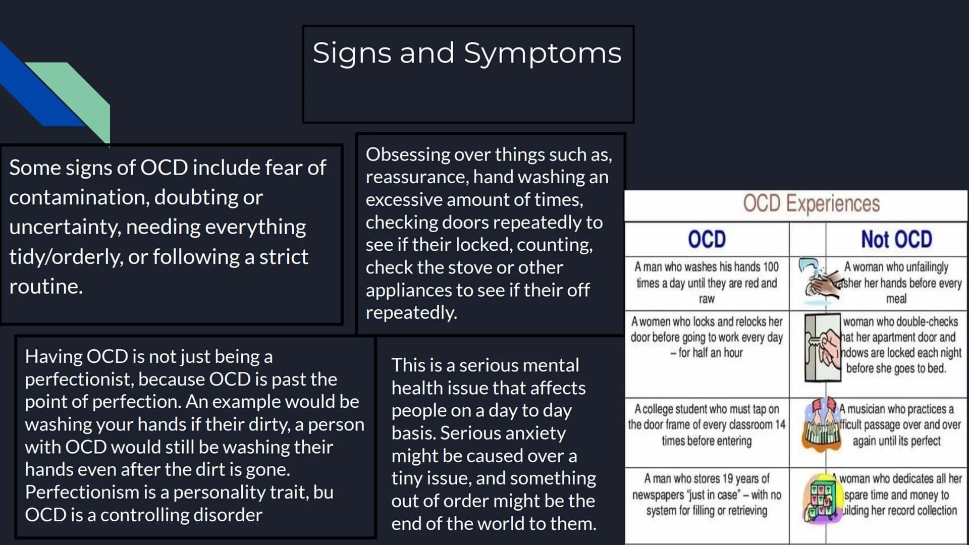 Obsessive
Compulsive Disorder habit
medicato ANXIETY
medication care N
anxiety
OCDS
ILLNESSEStress
therapy illness
mental
fearhealth
paranci