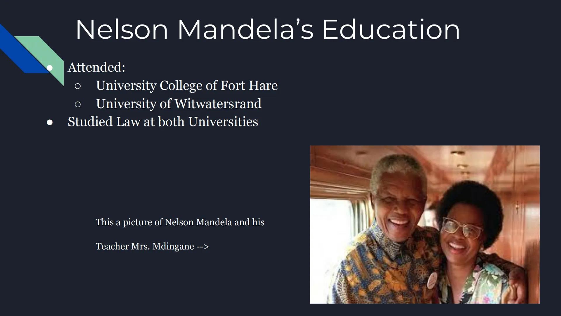 Nelson Mandela
By: Carmen Radford Nelson Mandela's background and childhood.
Born on: July 18, 1918
Born as: Nelson Rolihlahla Mandela
Place