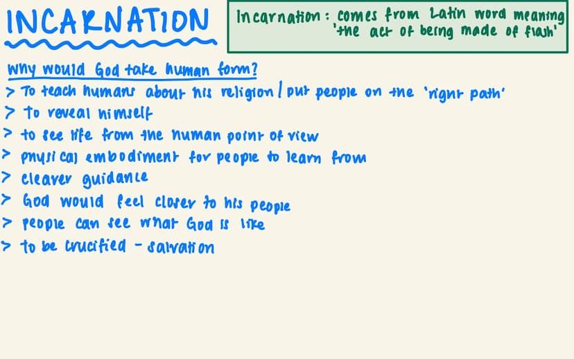 RE: REVISION (CHRISTIANITY)
МІКА РРОСT02 christianity
TOPICS:
→Atonement & Salvation
Nature of God
→ Incarnation
Key words
SOURCES OF W&A
IN