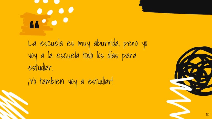 ¿Quieres comer en el restaurante
nuevo?
¡Si Quiero comer en el restaurante
nuevo!
WW
8 ar
er
ir
Yo (I) Tú (you
Inf.
Sing.)
-0-
-0-
-0-
-as-
