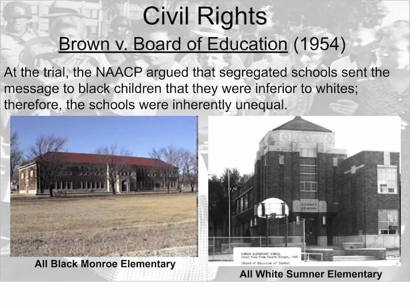 5
Civil Rights Civil Rights
Plessy v. Ferguson (1896)
WHITE
WAITING ROOM
A landmark United States Supreme Court decision upholding the
const