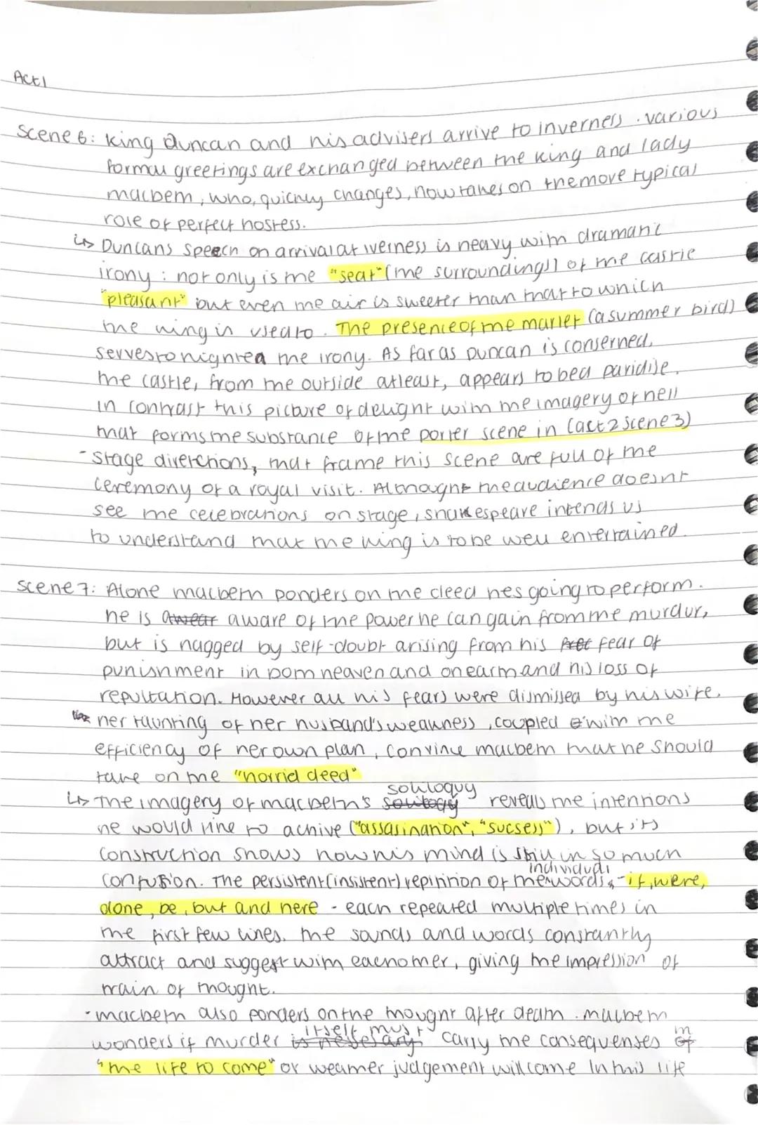 # Macbeth Act I

munder and lightning..

Scene 1: play opens win 3 witches gamer while it rawns and hounders

Pian to meer macbeth later tha