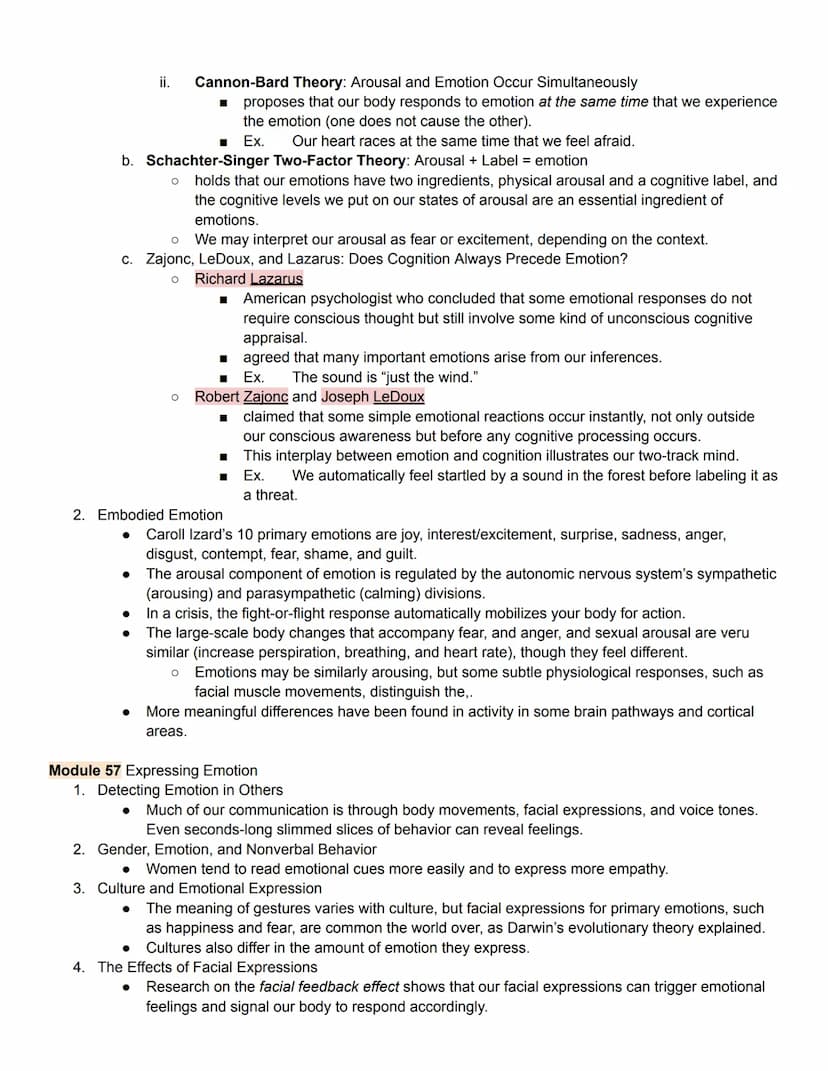 Unit 7 Part 1 Outline
Motivation & Emotion
Module 52 Motivational Concepts
Motivation - a need or desire that energizes and directs behavior