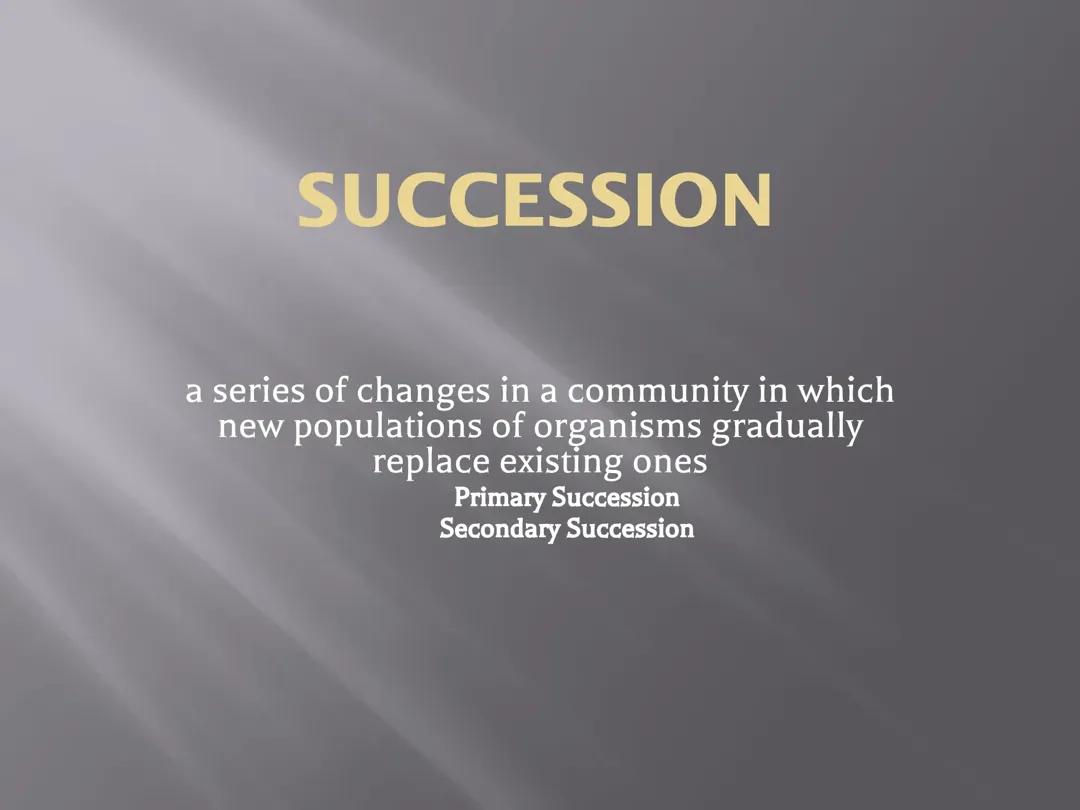 Succession 