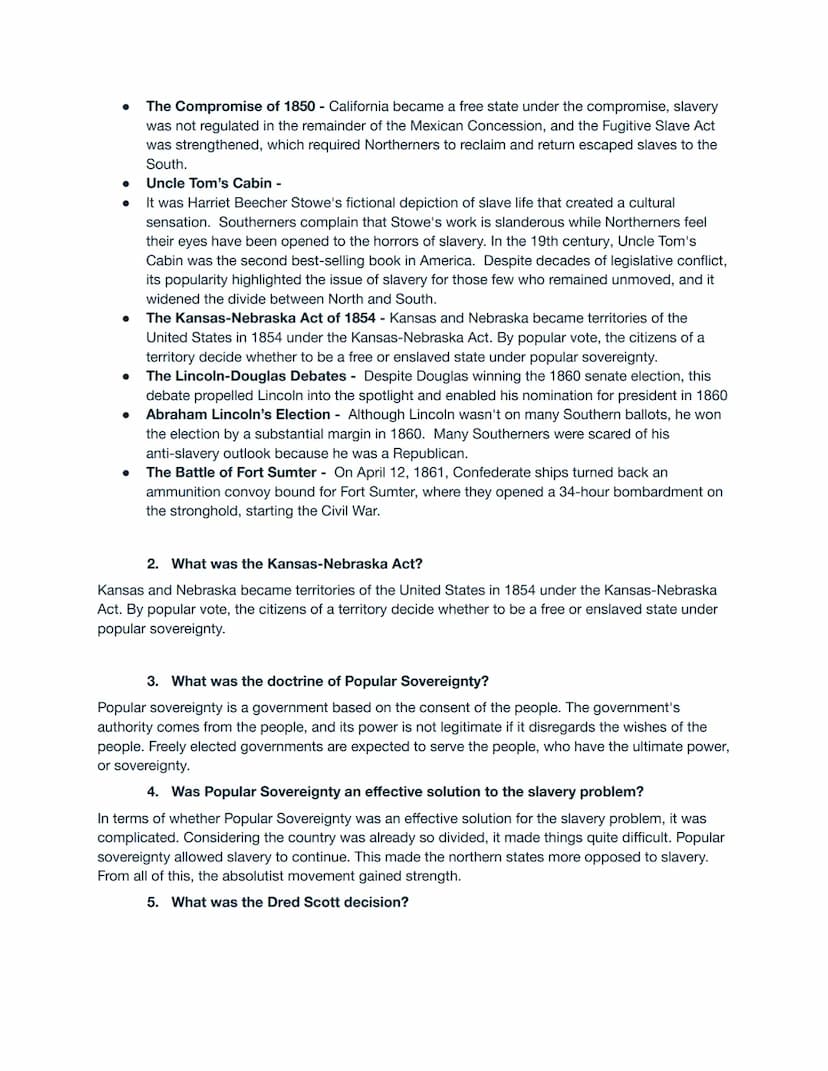 Slavery in America
US History (A) Civil War Era Study Guide
1. What were the conditions that enabled slavery to take root in America?
Due to