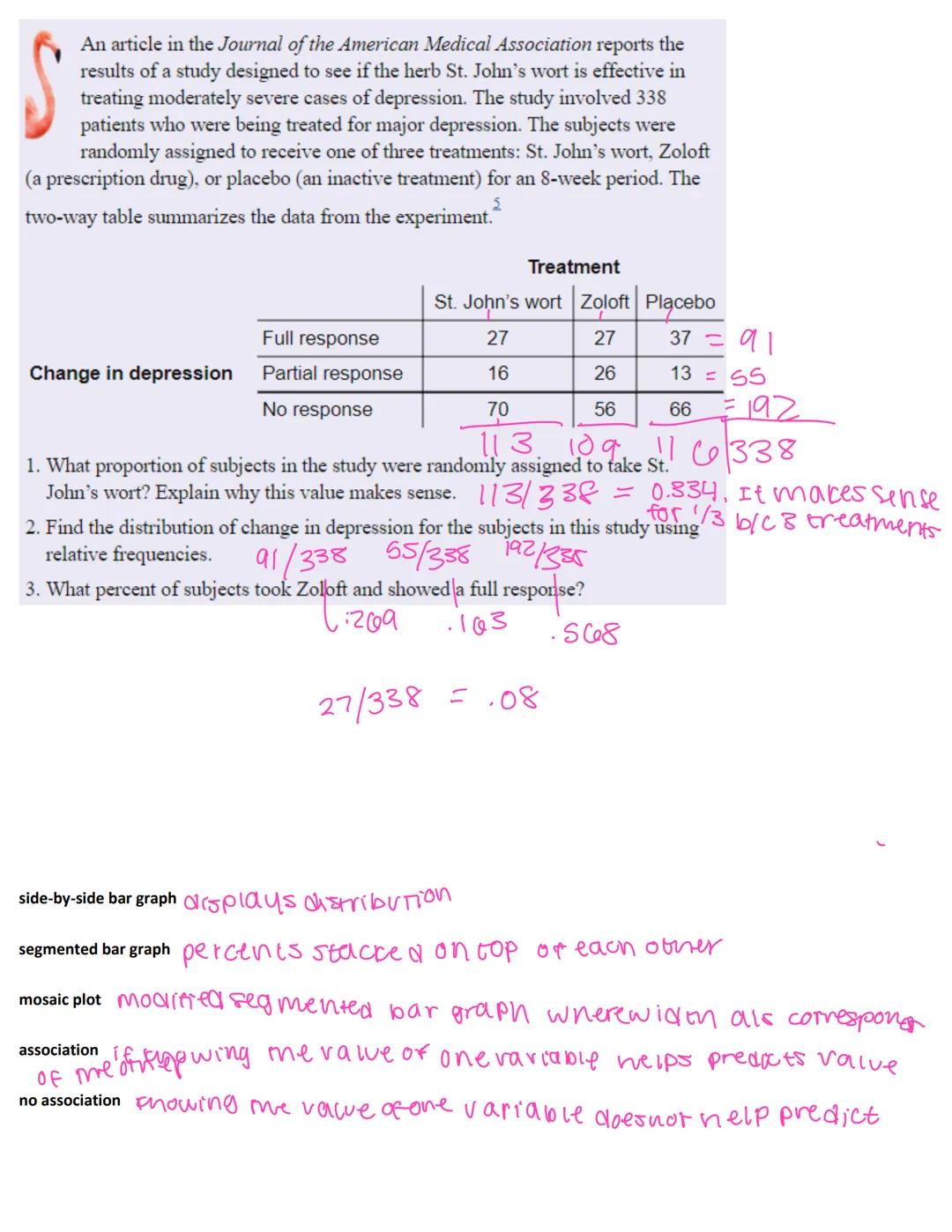 ・0₁->- ODE
a
AP Stats 1.1 Notes
Statistics collecting, analyzing, & drawing conclusions from anta
Individual an object described in a set of