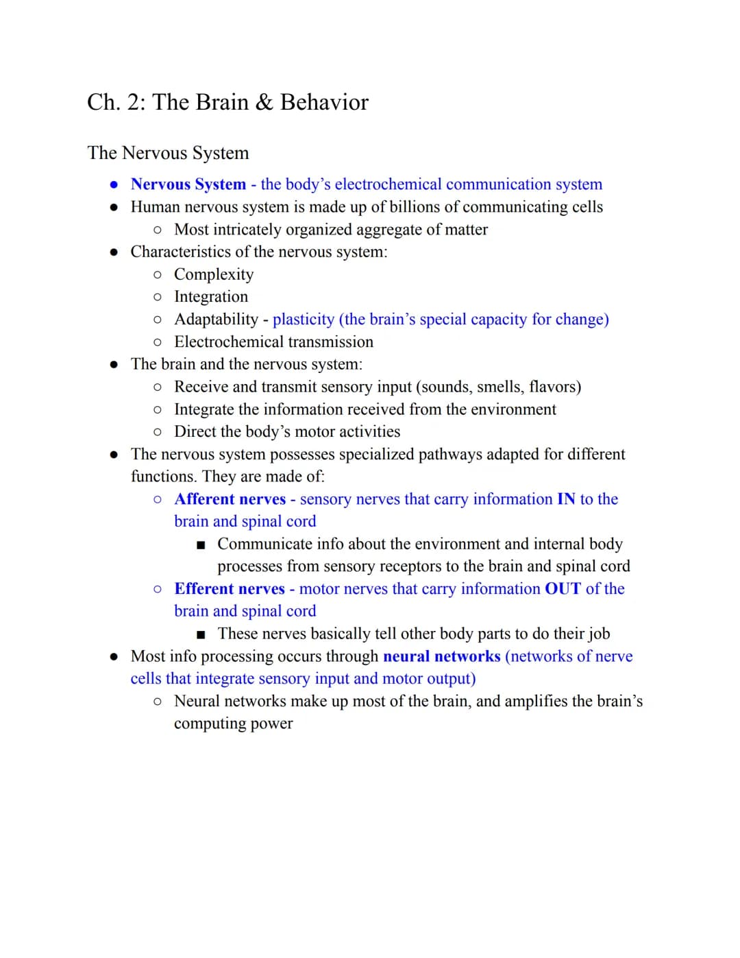 Key
Definitions
People
Ch. 1: The Science of Psychology
Defining Psychology & Exploring Its Roots
• Psychology - the scientific study of beh