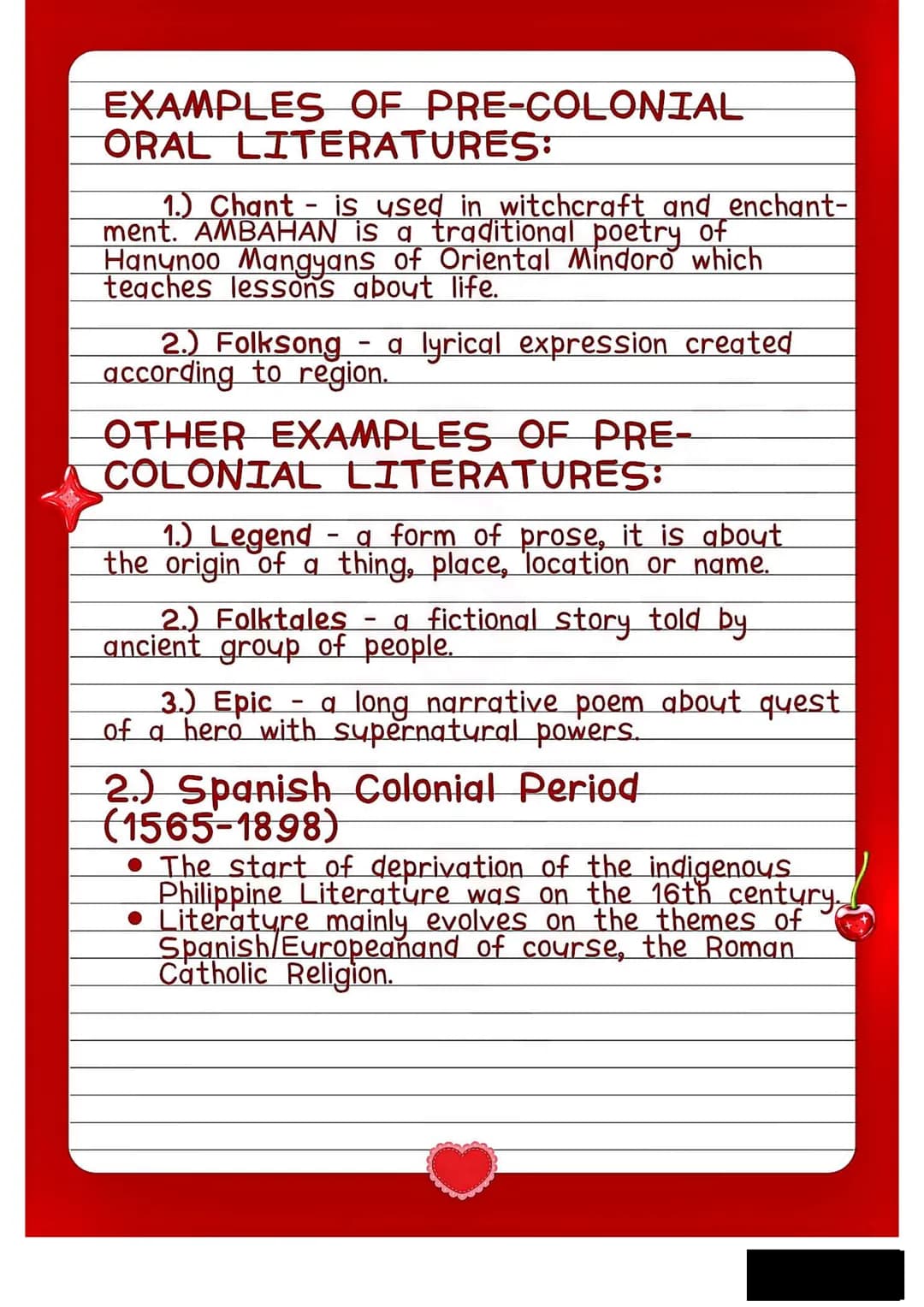 Reigh's
Notes
21'st Century Literature
SMTWTF S
LESSON 1:
INTRODUCTION TO
PHILIPPINE LITERATURE
LITERATURE - anything that is printed as
lon