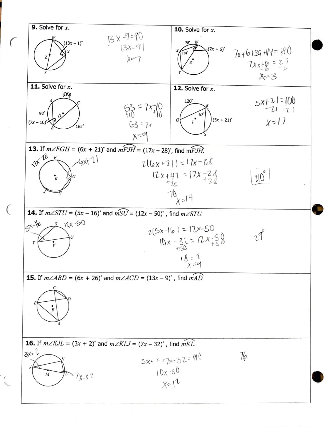 Name:
Topic:
Main Ideas/Questions
Inscribed Angles
m/ABC =
4.
158°
Intercepting
a Diameter
Overlapping
Arcs
D
V2 AC
B
(8x-9)
F
E
Directions:
