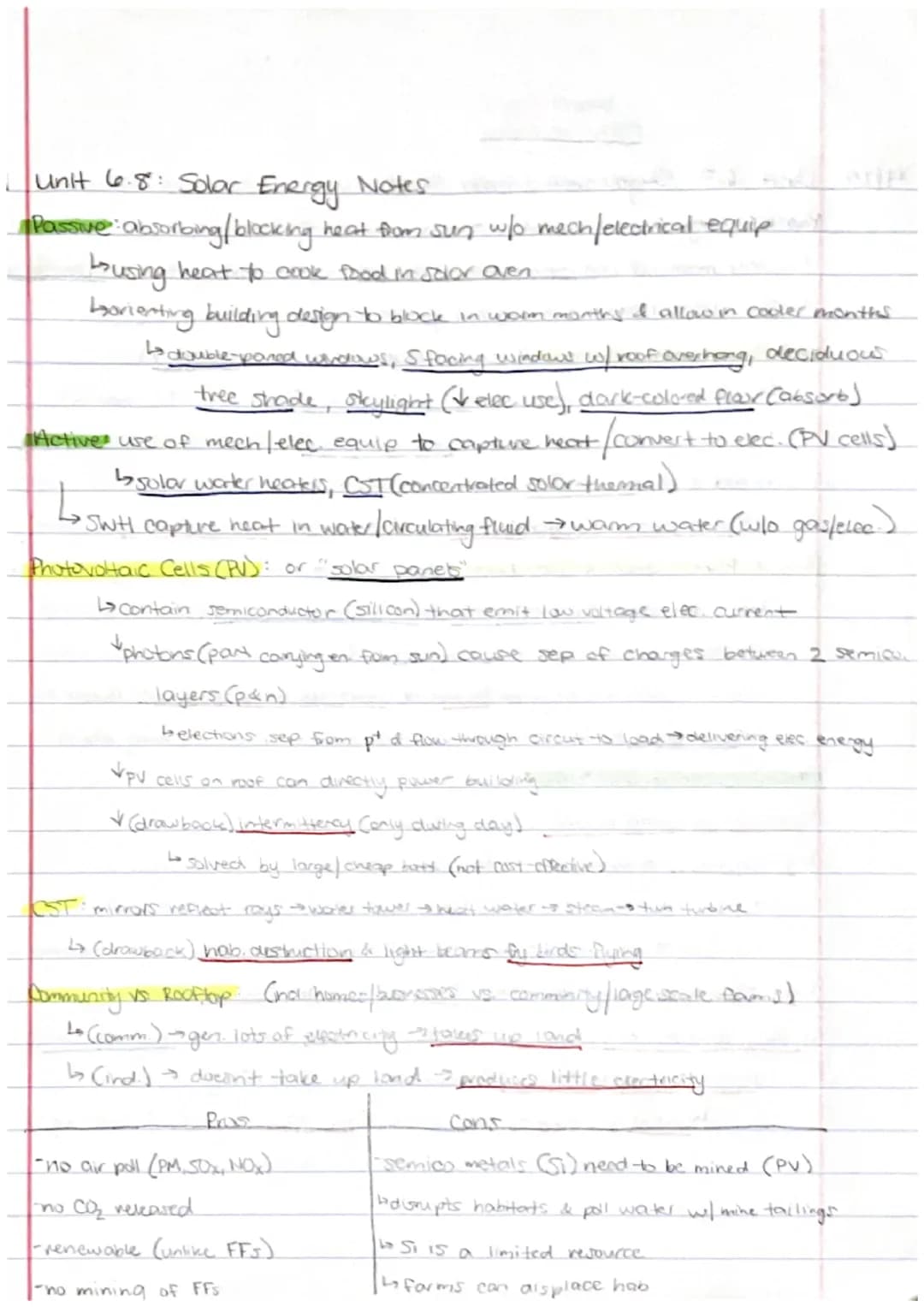 Unit 6.1: Renewable Vs. Nonrenewable Energy Sources Notes
Renewable: can be replenished naturally, at or near rate of consumption.
→depleted