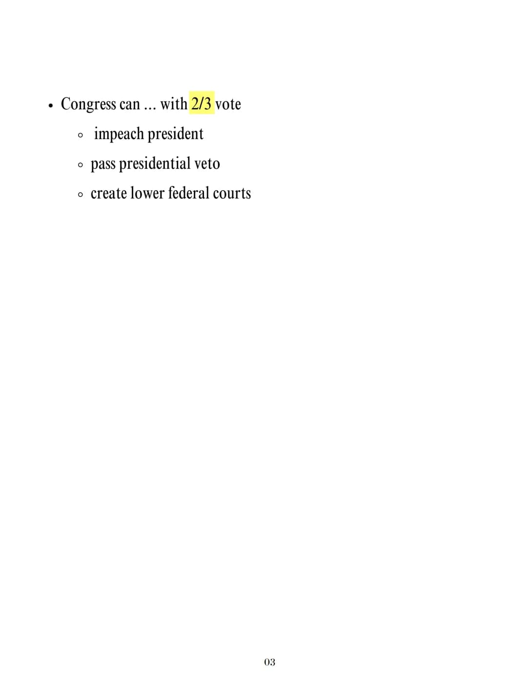 The Three Branches Of
Government
Constitution......
Legislative Branch.…........
Executive Branch...…......
Judicial Branch...........
..01
