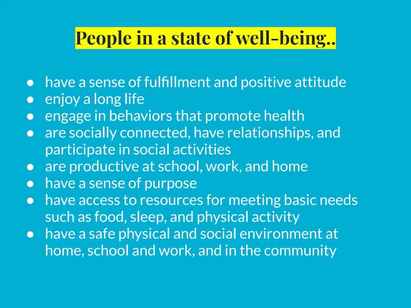 Bell Ringer
Check Your Health and Wellness Skills (on google
classroom) Health-state of
complete physical,
mental and emotional,
and social 