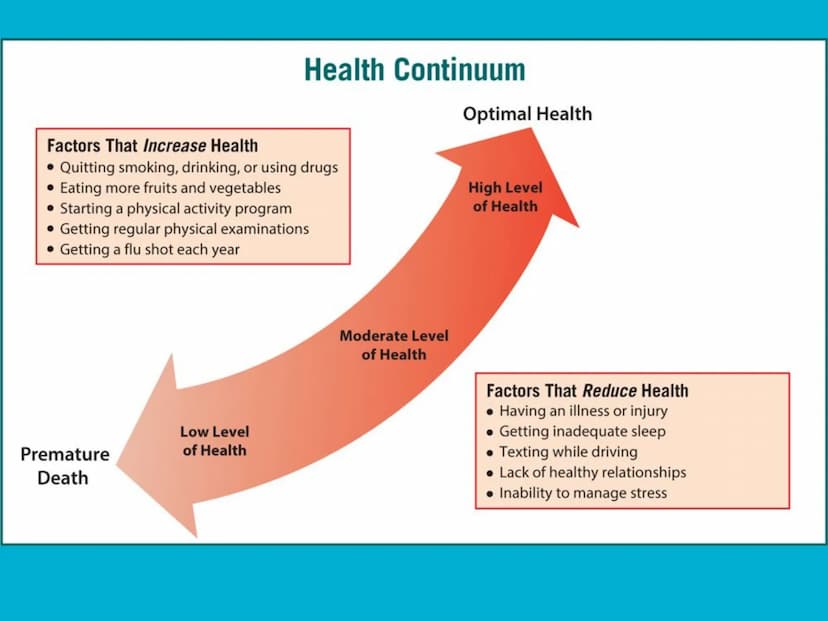 Bell Ringer
Check Your Health and Wellness Skills (on google
classroom) Health-state of
complete physical,
mental and emotional,
and social 