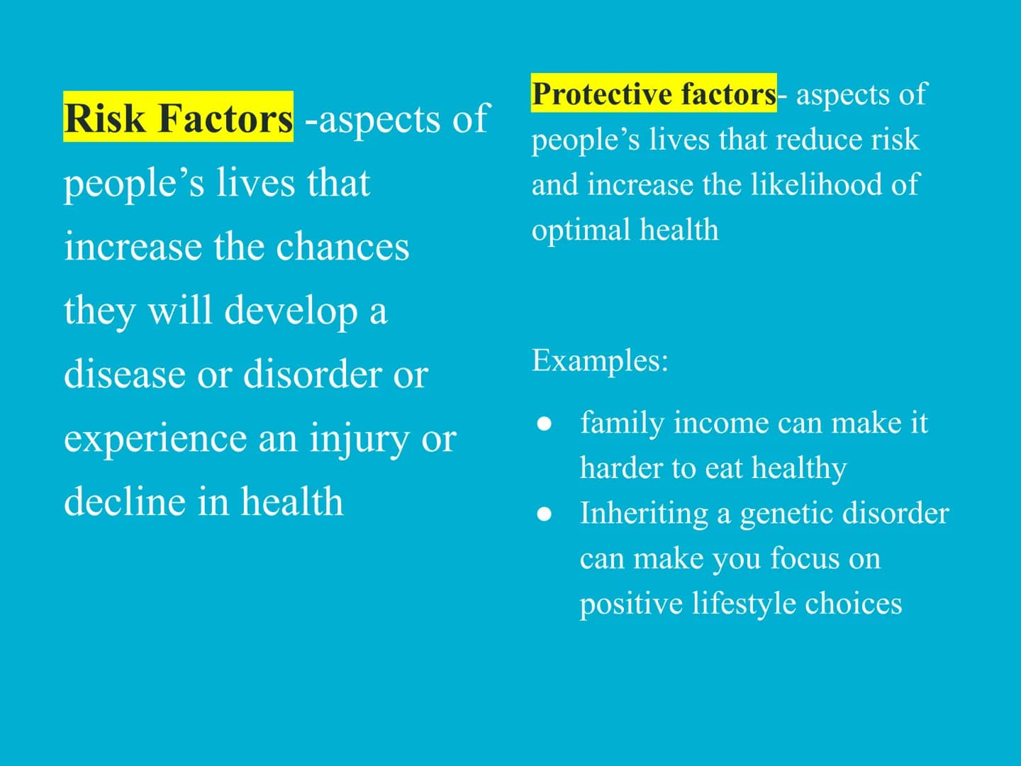 Bell Ringer
Check Your Health and Wellness Skills (on google
classroom) Health-state of
complete physical,
mental and emotional,
and social 
