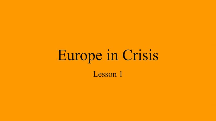 Conflict Absolism
in Europe 1550-1715
Chapter 5 Europe in Crisis
Lesson 1 Heretic
One who does not conform to established doctrine.
Spain ha