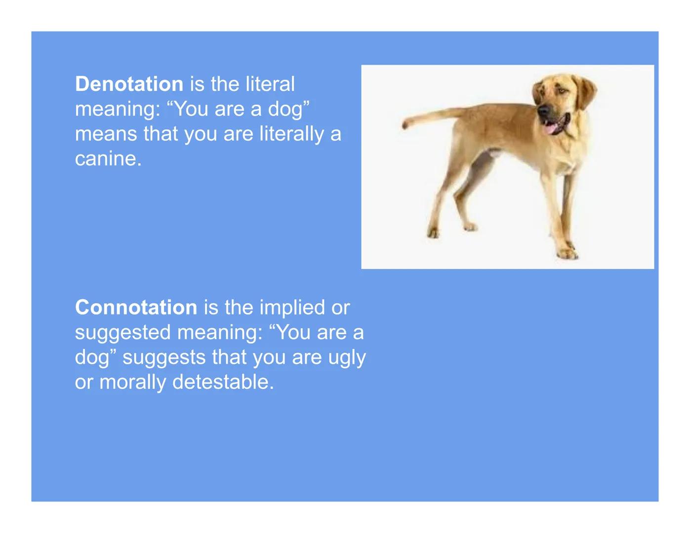 Connotation vs. Denotation
VS.
1) one of
e played
at risks,
cut into
? risky,
es) di-
efined
ed to
Latte related to Duca
dictatorial (diktat