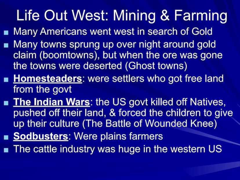Westward Expansion
EQ: How does our nation change
US Spreads West?
WI
as the Manifest Destiny: Heading West
The idea that the United States 