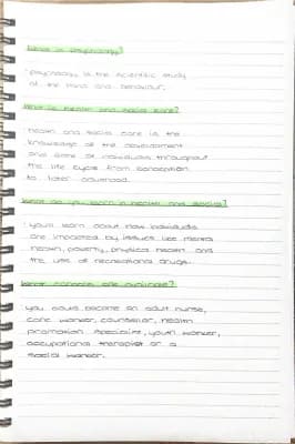 Know psychology + health and social summary ☘️ thumbnail