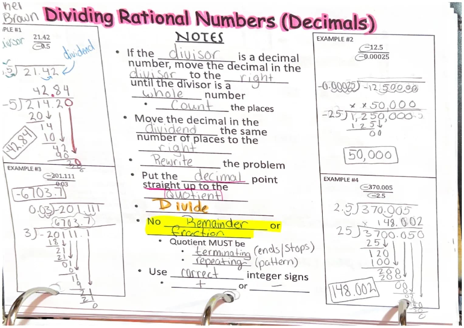 Easy Ways to Divide Rational Numbers, Fractions, and Decimals
