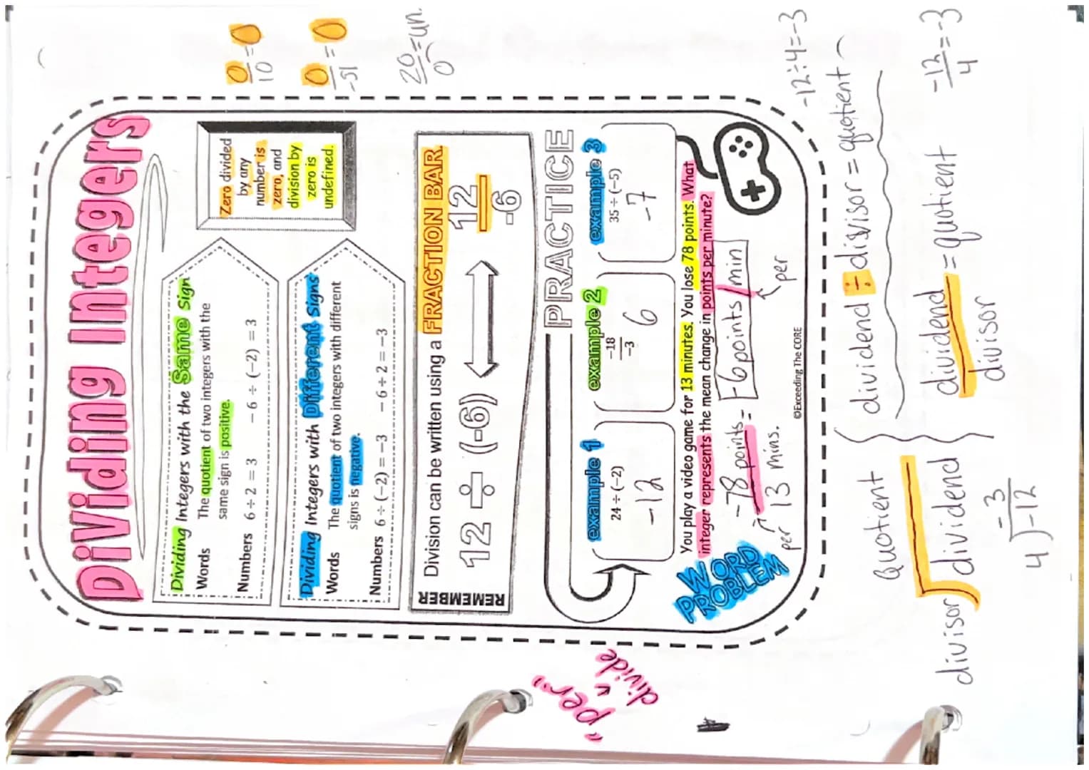 Easy Ways to Divide Rational Numbers, Fractions, and Decimals