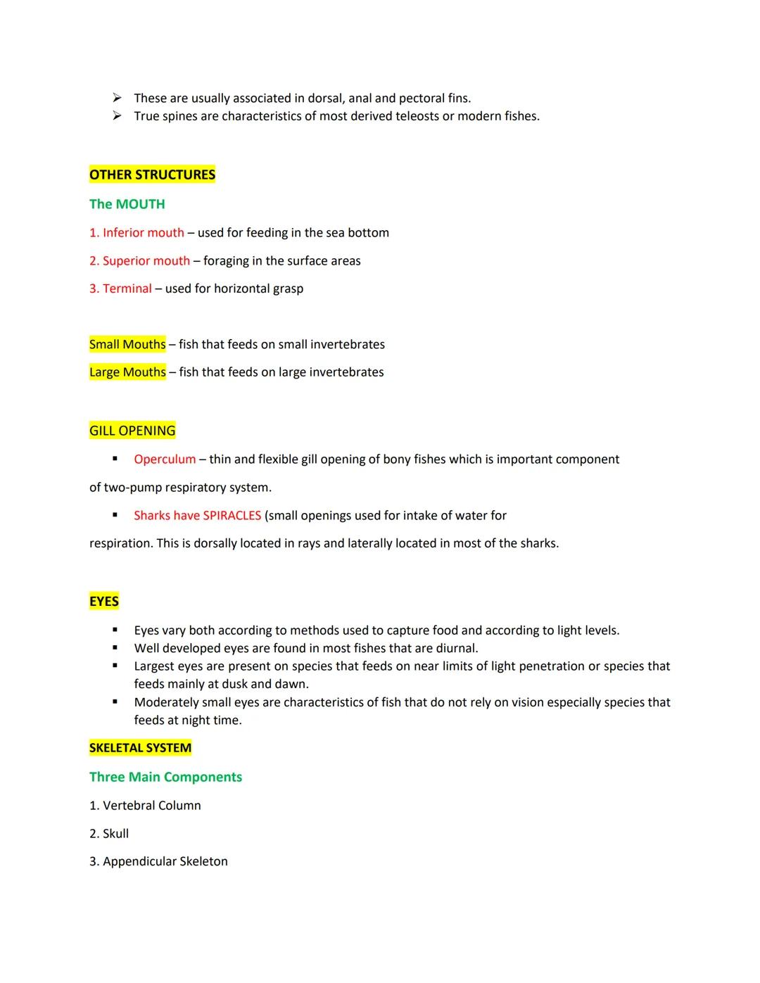 MORPHOLOGY
BODY SHAPE
The body shape of fish is directly related to its lifestyle.
+Fast swimmers like sharks and scombrids have streamlined