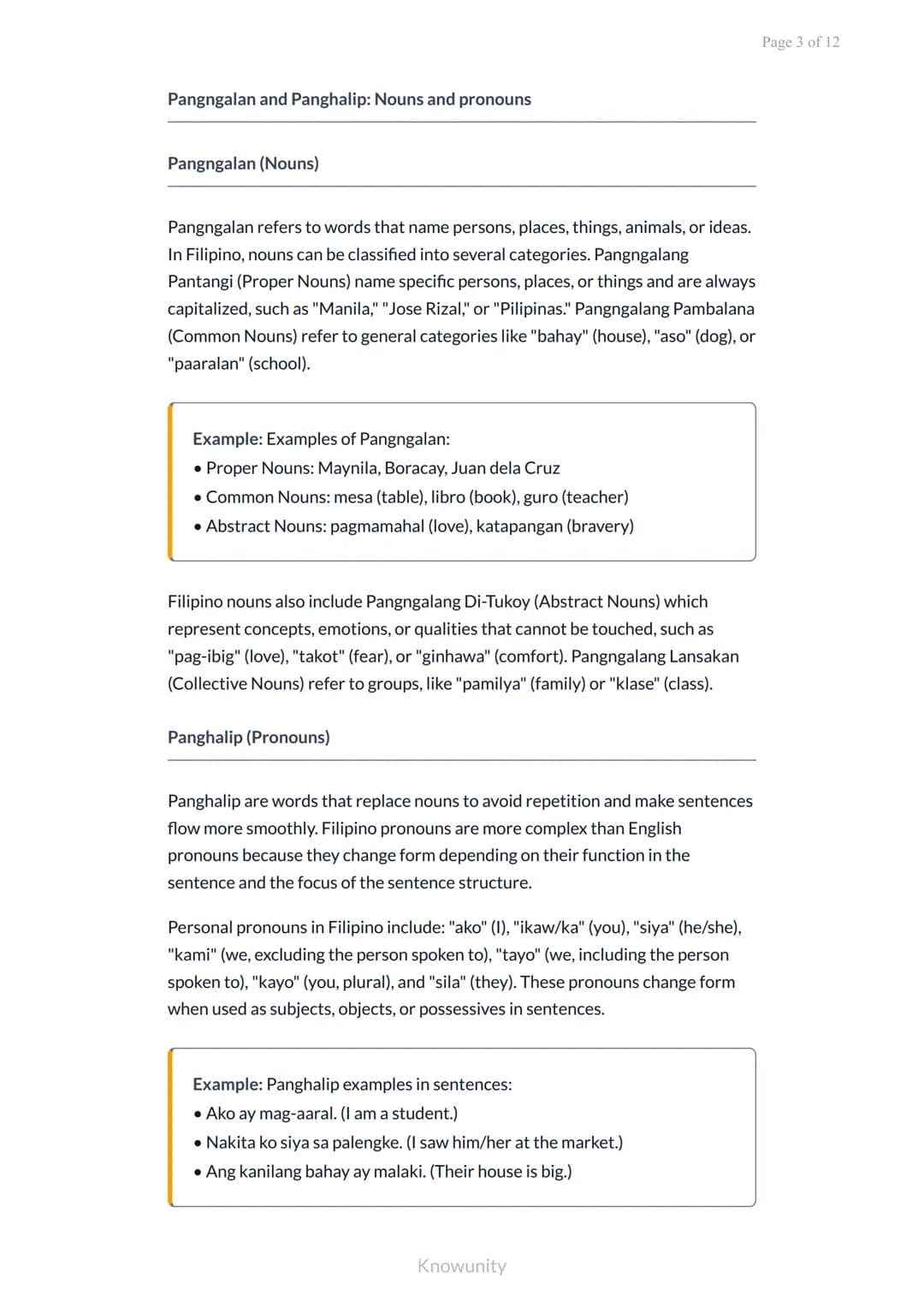 Parts of Speech in Filipino: Understanding Mga Bahagi ng Pananalita
Master the eight parts of speech in Filipino grammar with
examples
What 