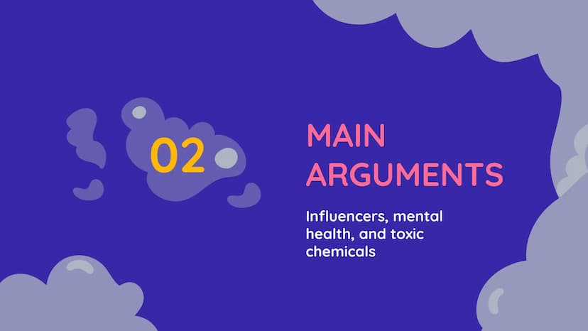 VAPING AND
E-CIGARETTES
// THESIS STATEMENT
Although many individuals think vaping benefits
one's mental health, in reality, vaping worsens
