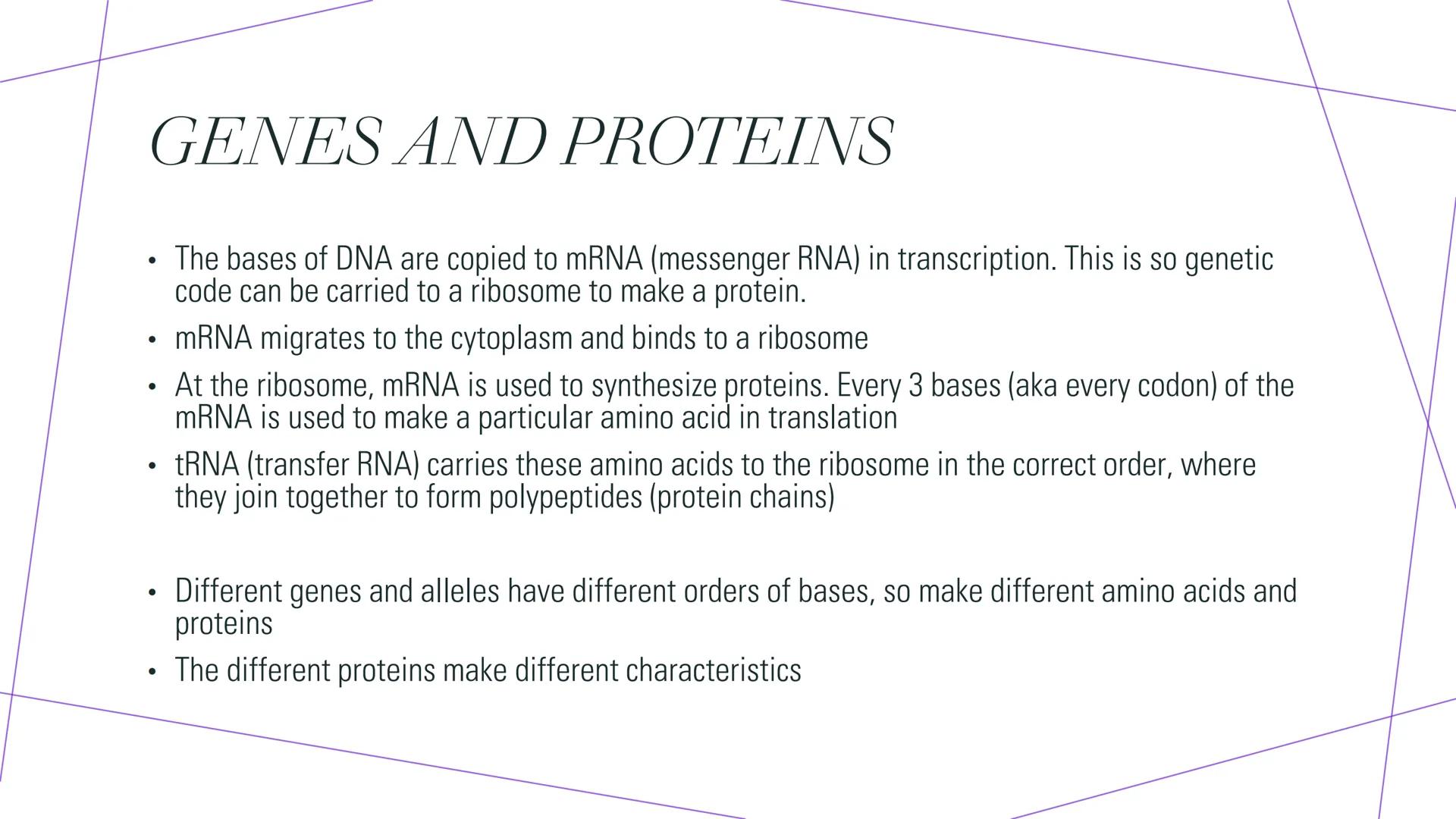 GENETICS GENETICS

• DNA - a chemical polymer with a double helix
 structure that carries genetic information

• Gene - a short section of D