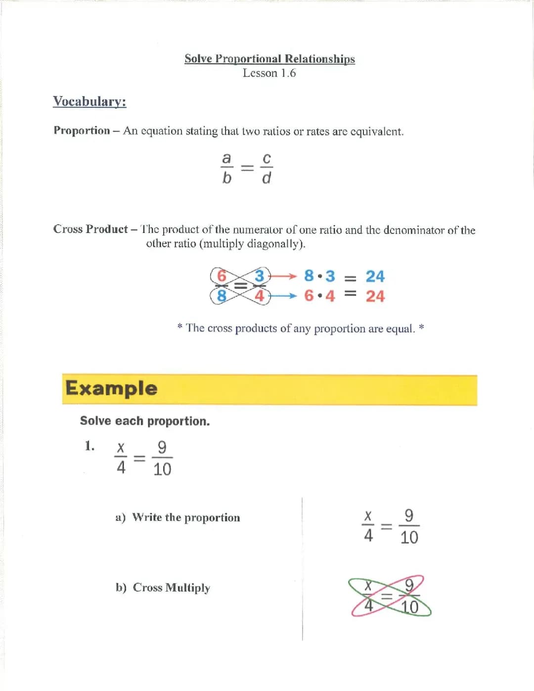 Rates and proportion