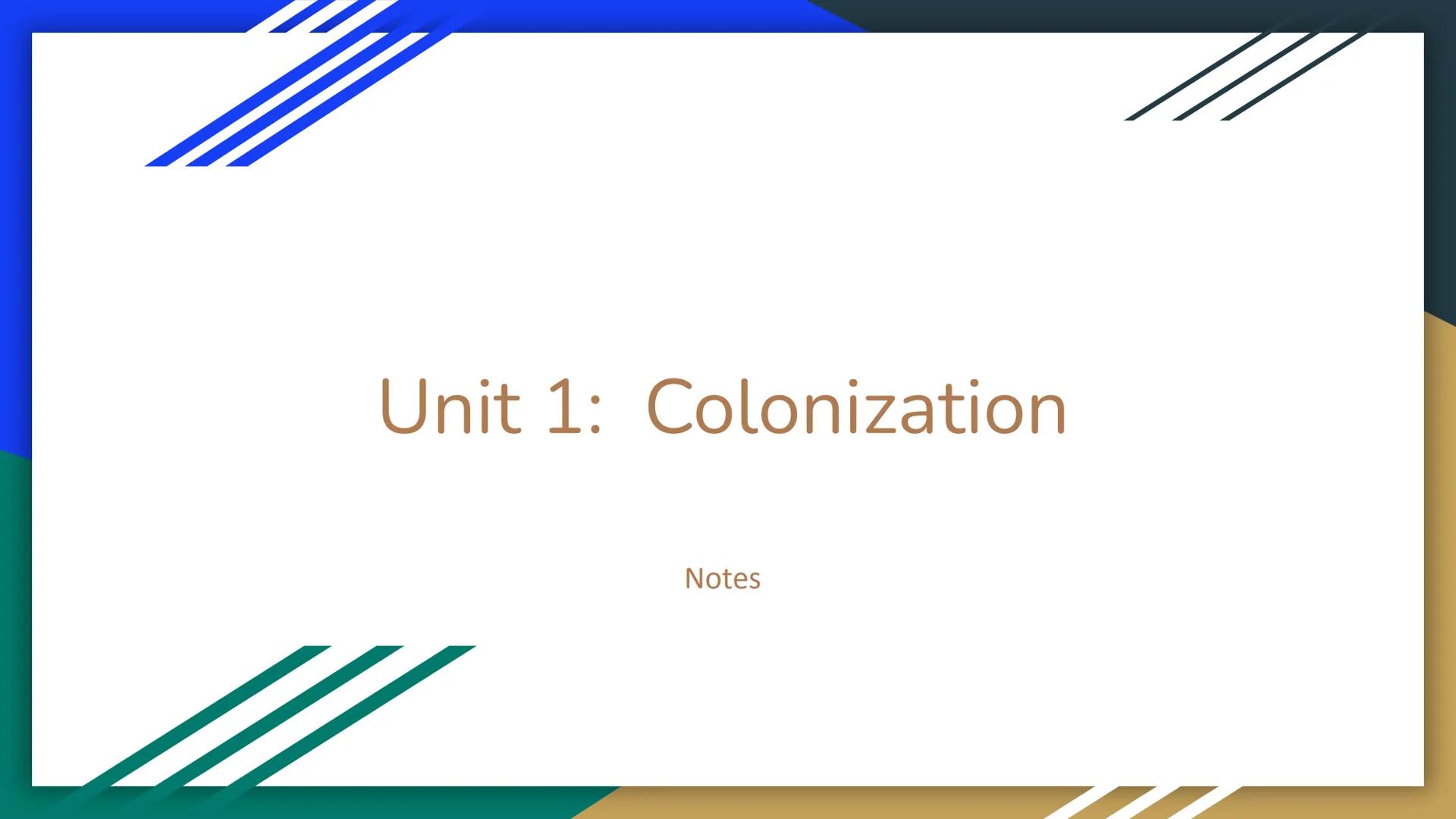 Unit 1: Colonization
Notes Section 1: The Original
Americas BELLA
COOLA
CHILCOTIN
KWAKIUTL
COWOX
NOOTKA
LILLOOET
COWICHAN
QUILEUTE,
HOH
CHEH