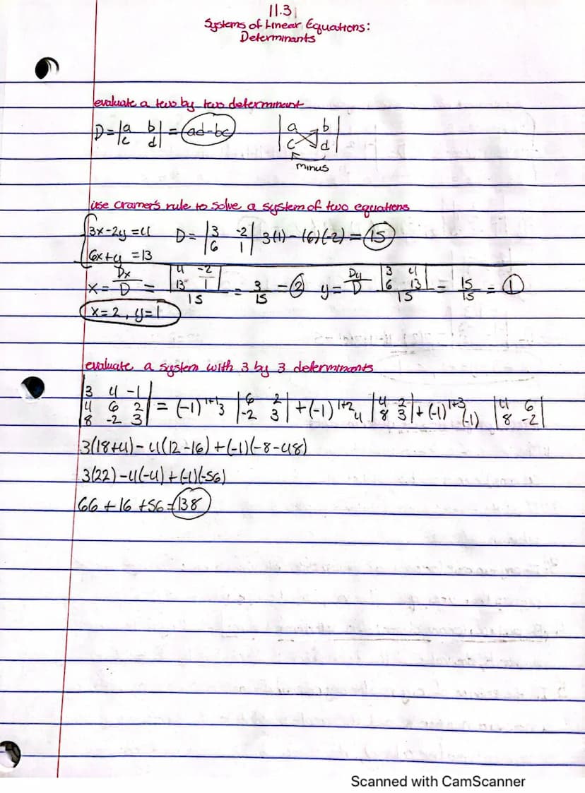 11.1A
Systems of Linear Equations
Substitution and Elimination
Solve a system of equations with substitution
fax+y=5
y=-2x+5
(-4x+6y=12
Solv