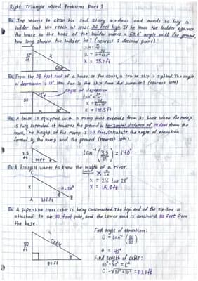 Know Right Triangle Word Problems thumbnail