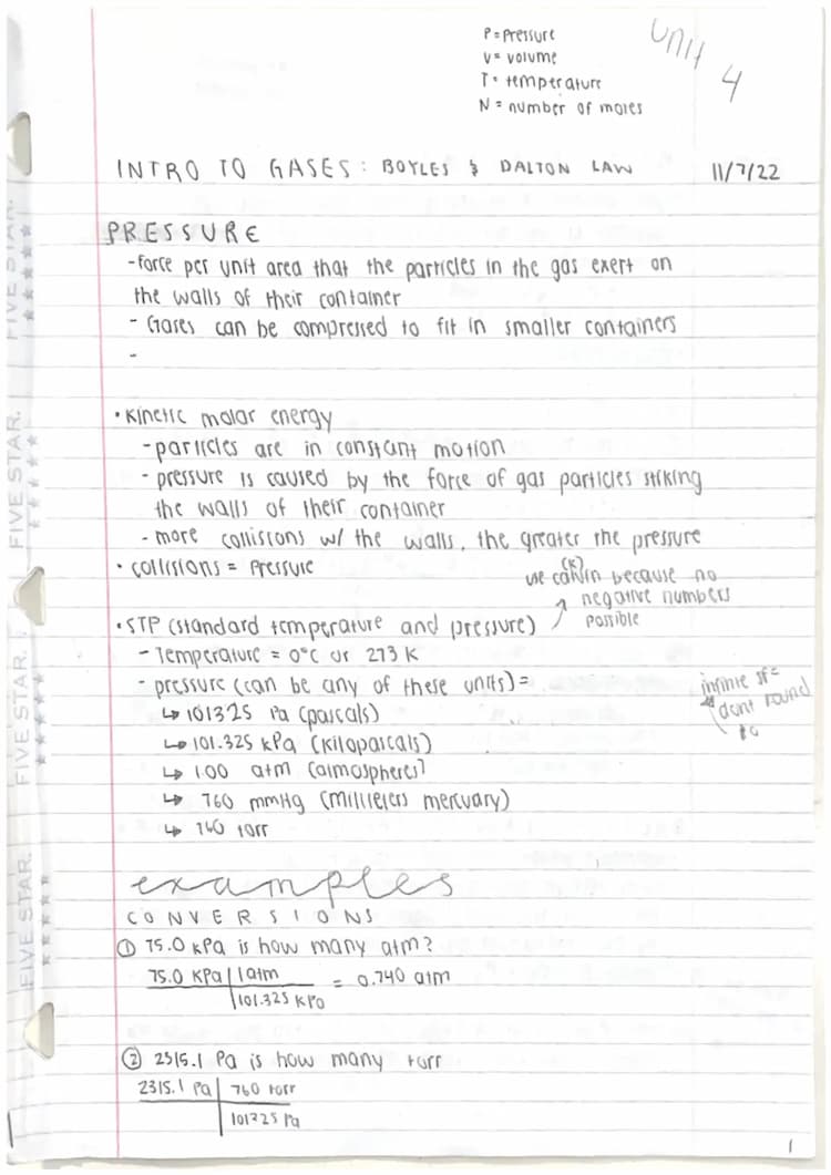 Know Unit 4 Chemistry notes thumbnail