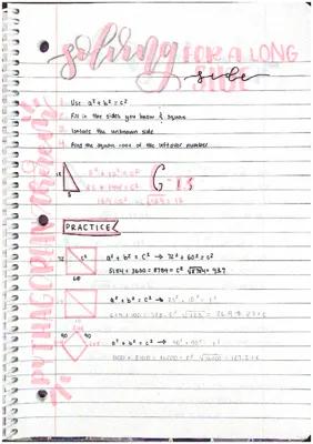 Know Using the Pythagorean Theorem to Solve for Sides  thumbnail