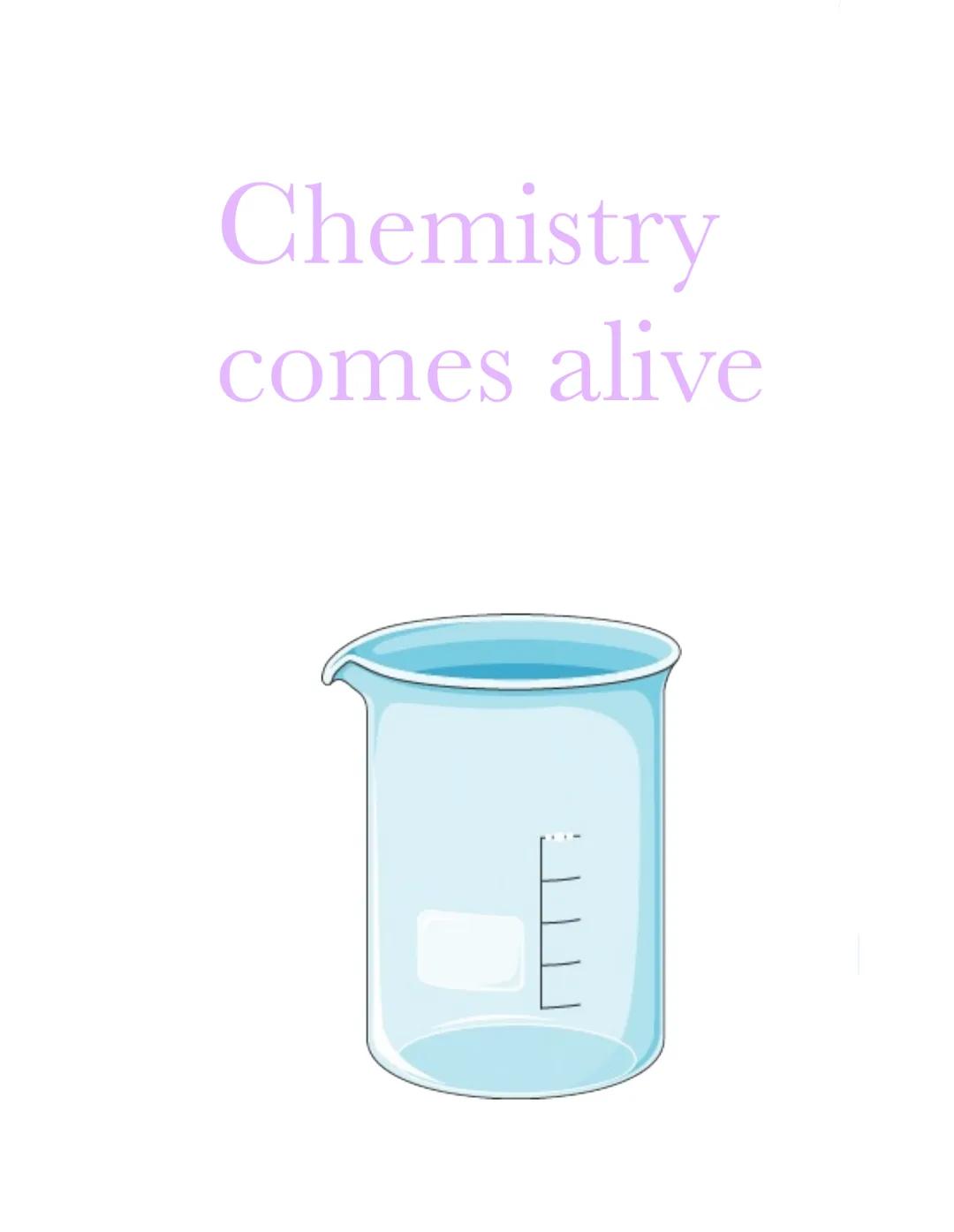 Chemistry
comes alive Chemistry
and Physiological Reactions
• Body is made up of chemicals
Chemistry underlies all physiological reactions.
