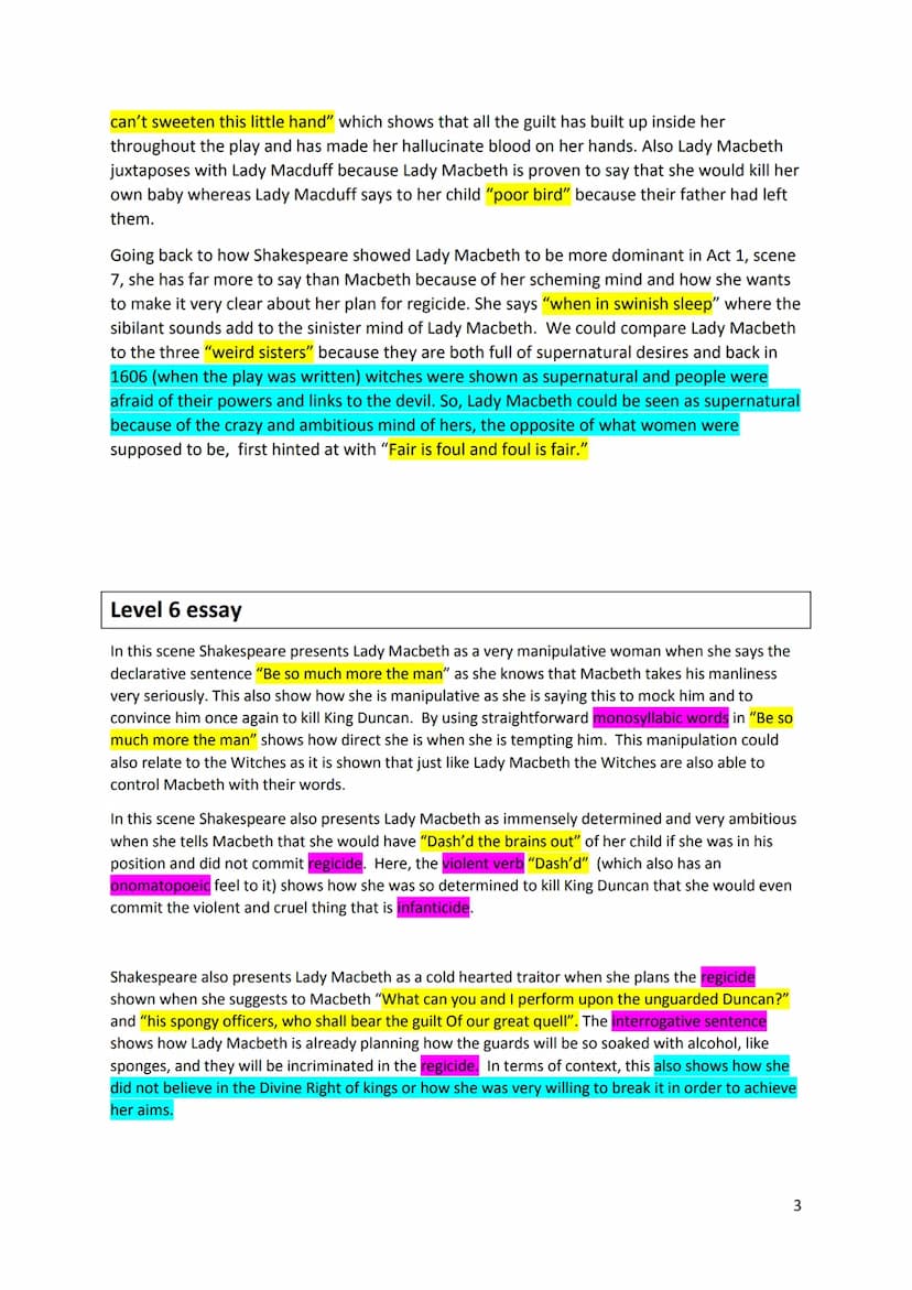 Six 'Macbeth' essays by Wreake Valley students
No matter what level you are aiming for, you are likely to learn something useful in
each of 