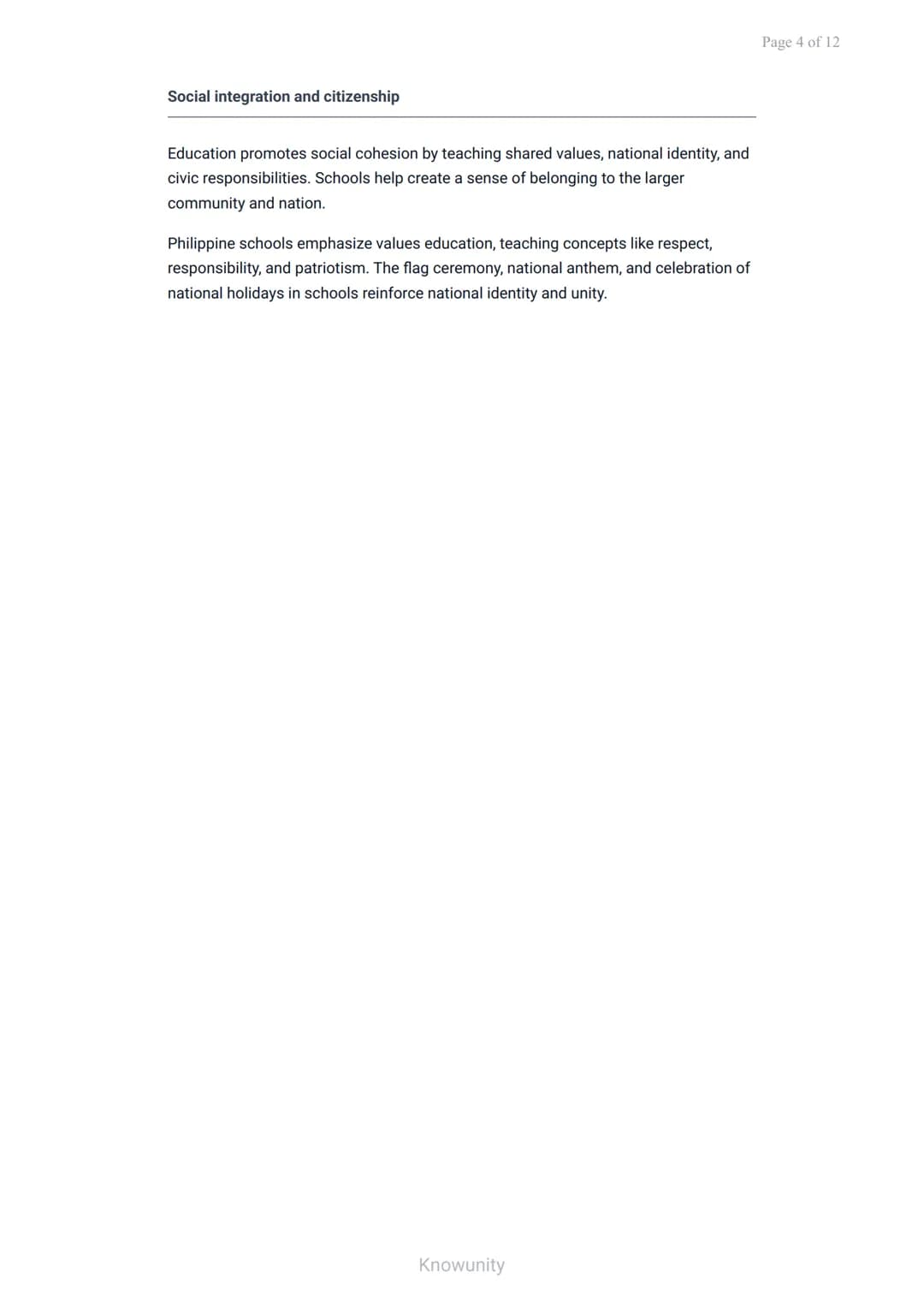 Social Institutions and Structures: Education and Its Social Functions
Understanding education as a social institution and its
functions
Wha