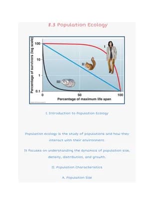 Know 8.3 Population Ecology thumbnail