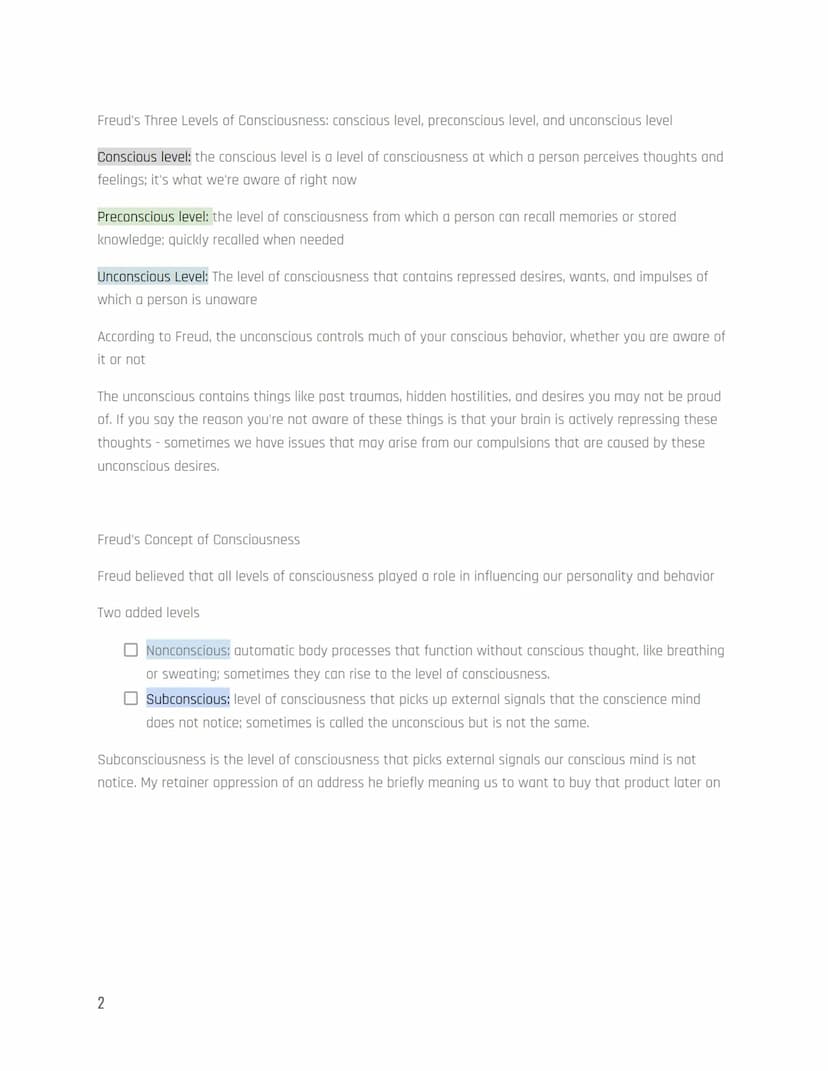 Measures of Consciousness
Biopsychology Notes
Unit 4-Biopsychology: State of Consciousness
Philosophers have long argued about consciousness