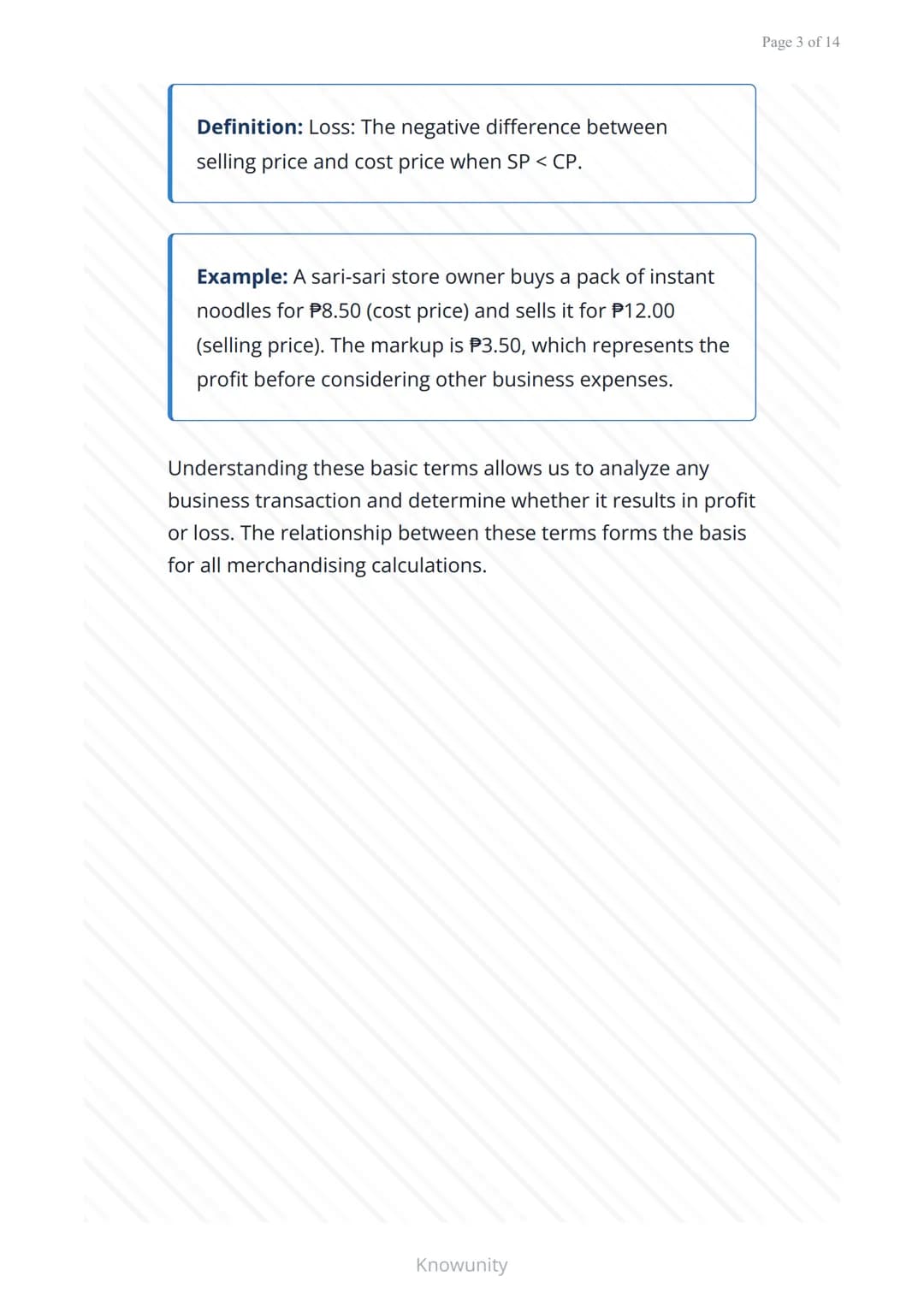 Mathematics of Merchandising: Profit and Loss Analysis
Master profit calculations and loss analysis
for business success
What you'll learn t
