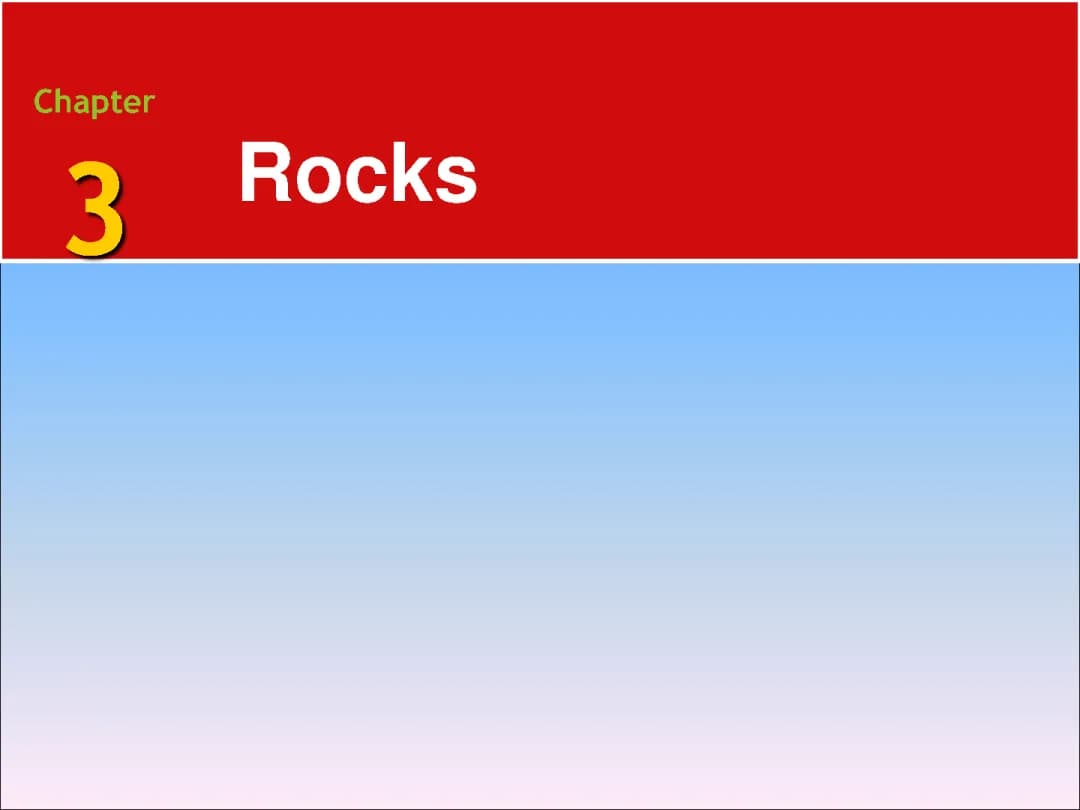 Rocks