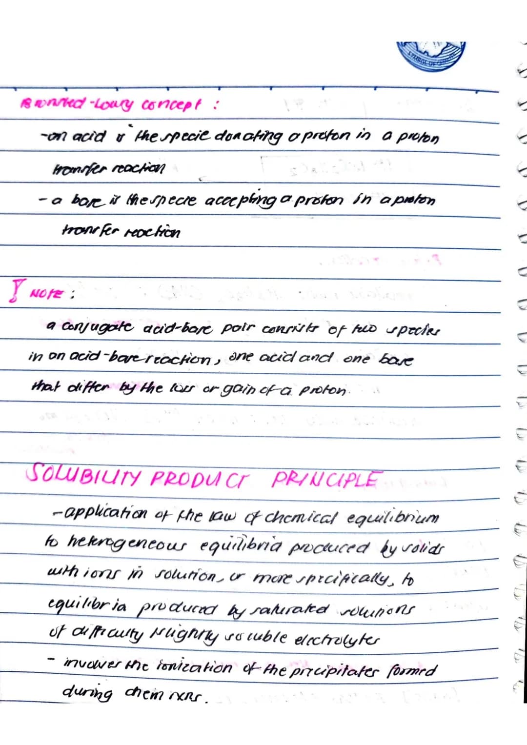 AUTOPROFOLYIL OF WATER (TONIZATION OF WATER)
-Loker is on amphoteric/ amphiprotic solvent (can either
act ar an acial or a bare)
-con underg